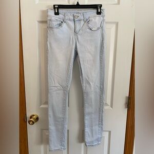 SO Women's Light Blue Stretch Jean Jeggings Size 9